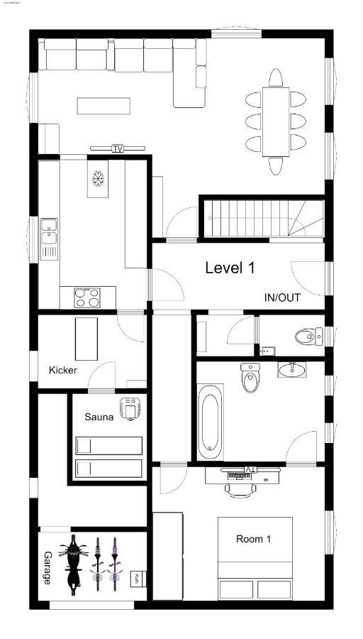 Sixine House Villa โอวีฟาต์ ภายนอก รูปภาพ